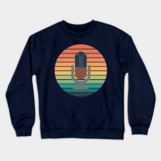 Sunset Podcaster Crewneck Sweatshirt